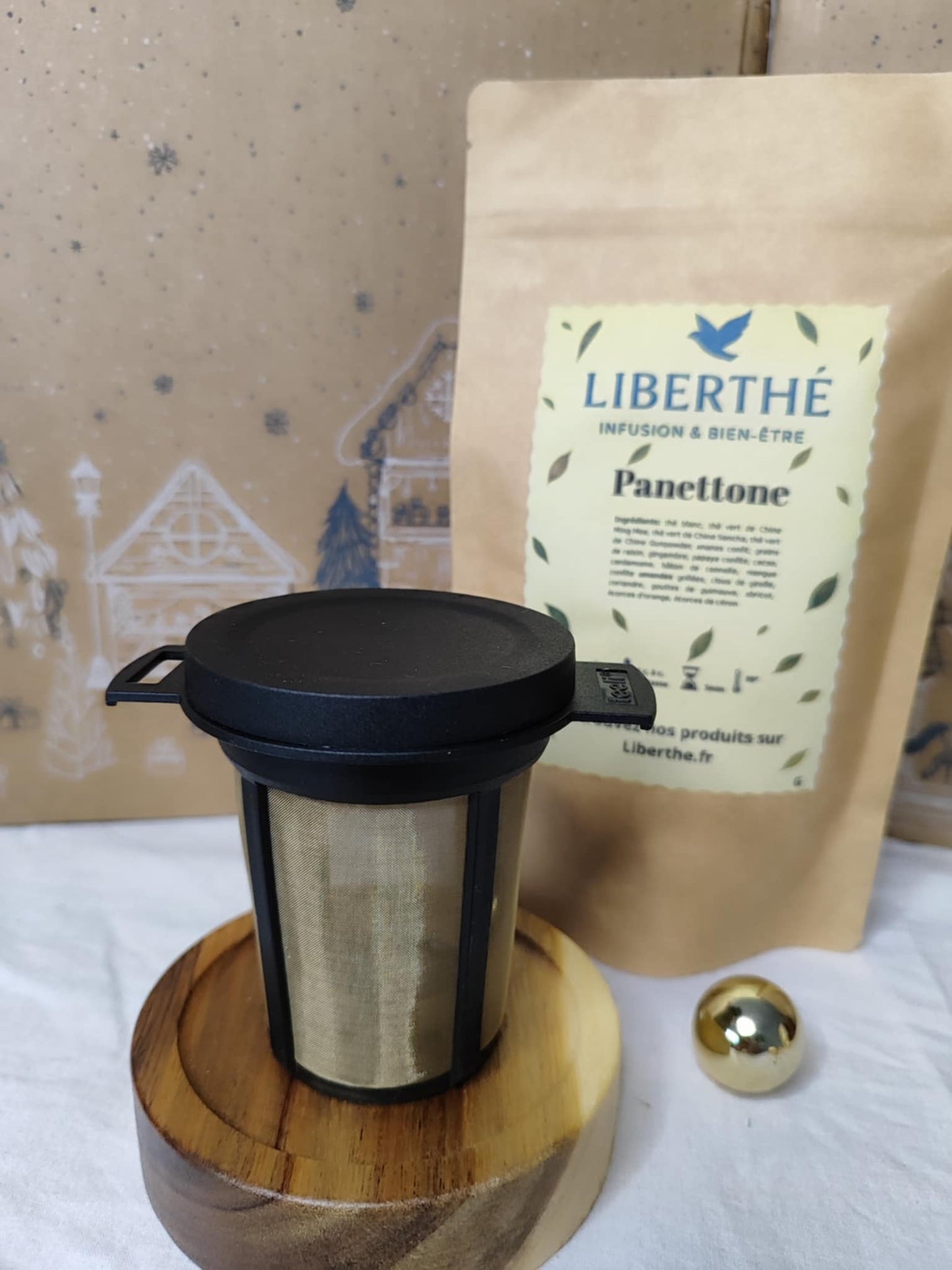 Filtre à thé permanent