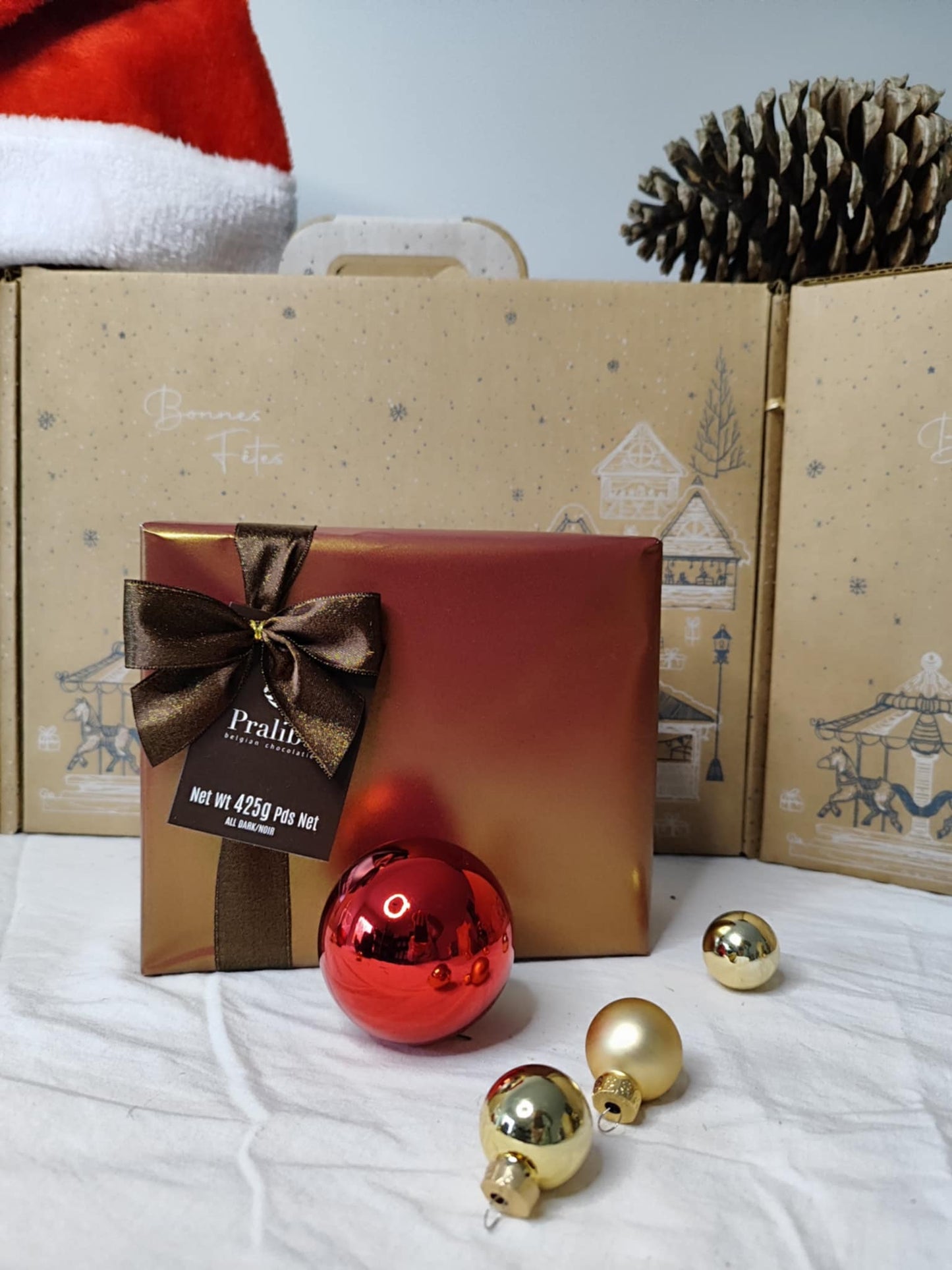 Ballotin de chocolat noir 425g