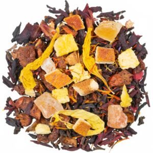 Thé glacé à la pêche décaféiné
